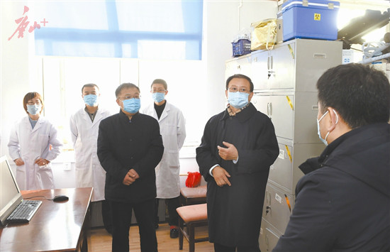 张古江到路北区调研检查疫情防控工作开展情况.jpg