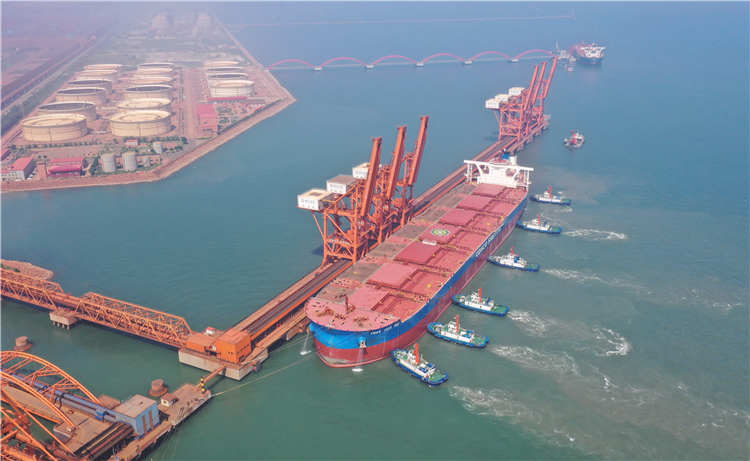 新华社聚焦丨曹妃甸港区上半年货物吞吐量同比增长15.87%1.jpg 新华社聚焦丨曹妃甸港区上半年货物吞吐量同比增长15.87%1.jpg