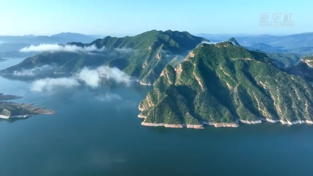 河北迁西：初夏潘家口 晨景美如画